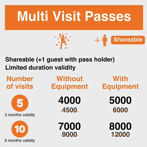 Multi-Visit Passes Pricing